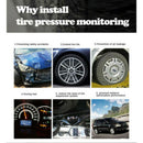 Car TPMS Wireless Tire Pressure Monitoring System LCD With 4 Externa lCA Sens Bj