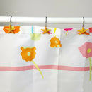 Starfish Shower Hooks Rust Proof Shower Curtain Rings for Bathroom Decorati