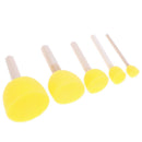 5Pcs Ceramic Sponge Rod Water Absorbing Sculpture Bloom DIY Pottery Arts Tool