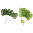 10x Big Palm Coconut Tree Leaves Leaf for Hawaiian Jungle Beach Party Decor