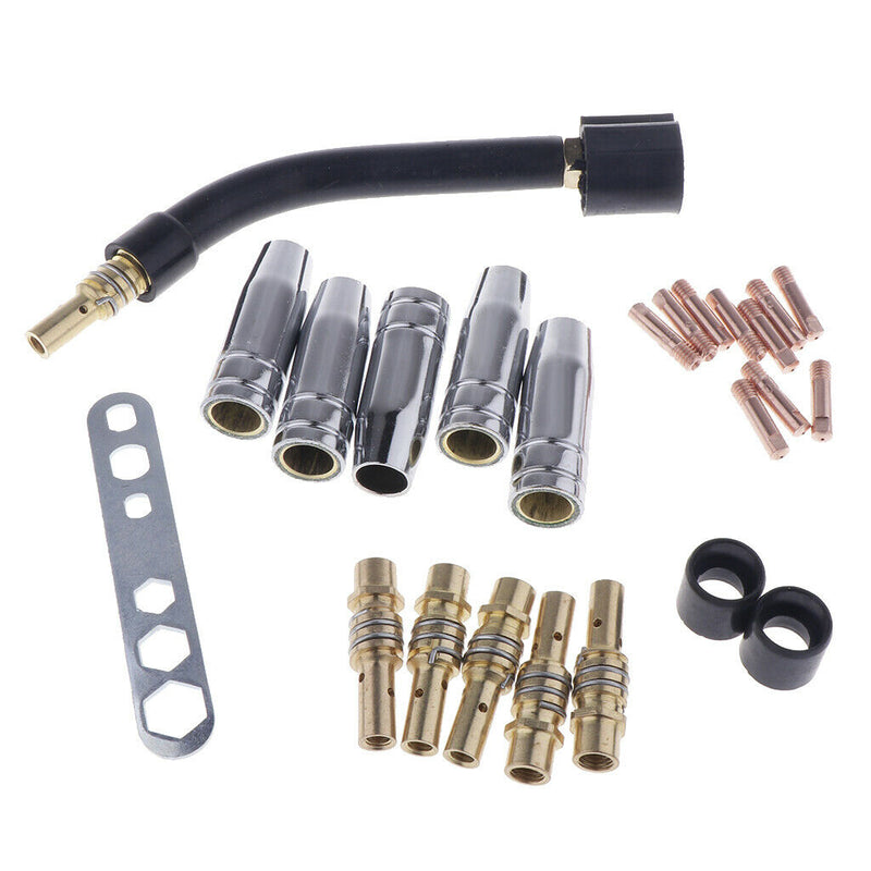 15AK Conductive Nozzle Connecting Rod Carbon Dioxide Welding  Accessories