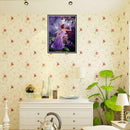35x25cm DIY Diamond Butterfly Fairy Painting Cross Stitch Needlework Crafts