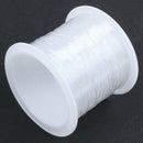 8.5M Long White Elastic Crystal String Cord Jewelry Beading Thread