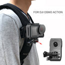 Fit for DJI OSMO ACTION Sports Camera Shoulder Strap Clip Bracket Adjustable
