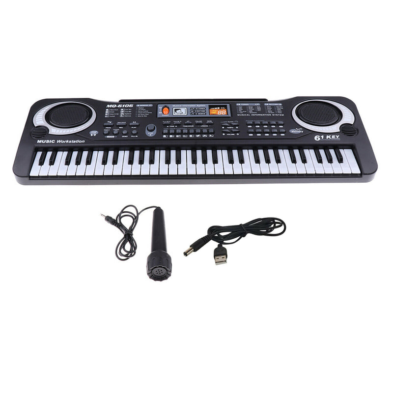 Digital Piano Keyboard 61 Key Music Electronic Electronic Instrument Piano Music