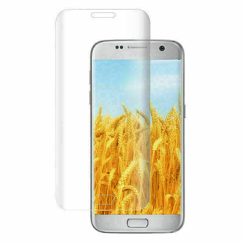 2pcs TPU Full Edge TPU Plastic Screen Protector For Galaxy Edge S7 B3V6 O8M A8Q9