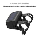 Bike Light Smart Solar Headlight Waterproof LED Bicycle Front Light Reading H9T8