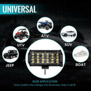 Light Bar 7 Inch 240W 24000Lm Led Off Road Lights Pods Spot Beam Fog Drivin