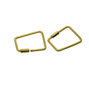 10pc Brass Sturdy Screw Lock Clasp For Key Chain Key  Outdoor Sports Bag