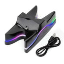For Playstation 4 LED Charger Dual USB Charging Dock Station Controller