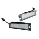Pair 18-Smd Led License Plate Light Lamp for Cadillac Cts 4 Door Sedan 2008