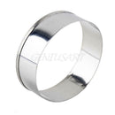 4pcs Stainless Round Circle Cookies Cutter Fondant Cake Decorating Pastry Mold