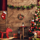 Christmas Background Cloth Photo Studio Backdrops New Year Party Snow Tree Decor