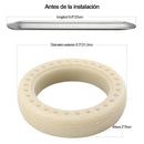 8.5-Inch Fluorescent Honeycomb Rubber Solid Tire Tubeless 1 Piece 8 1/2 For