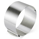 6"-12" Adjustable-Stainless Steel Mousse Cake Ring Mold Layer X7T6 Baking P8J2