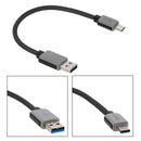 Braided USB-C 3.1 Type C To USB 3.0 Sync Charger Cable A