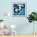 5D DIY Full Drill Diamond Painting Moon Embroidery Mosaic Craft Kit Decor