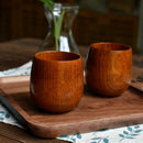 180ml Primitive Handmade Natural Spruce Wooden Cup Green Tea Cup Home Decor