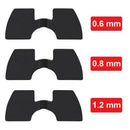 3X(3 Pcs Rubber Vibration Dampers and Rear Fender Support Frame Protection