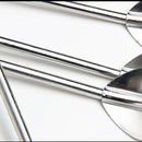 Reusable Stainless Steel Straws and Spoon Set of 8 with 2 Cleaning Brushes