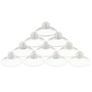 10x suction cup ÃƒËœ 40mm with M4 thread, suction cups, with knurled nut cle U 3C