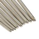 12/15/18/20mm Craft Crochet Hook Knitting Needles&9x Large Eye Sewing Needle