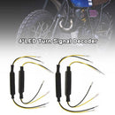 4PCS Car Motorcycle LED Turn Signal Decoder Single Resistance Decoder Headlight