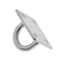 4pcs Heavy Duty Stainless Steel Square Plate Staple Ring Hook, Marine Boat