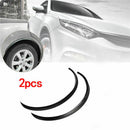 2pc Universal Car Flexible Fender Flares Durable Over Fenders Wheel Arches BLW