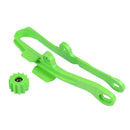 Green Chain Slider with Lower Roller for Kawasaki KX250F KX450F 2009-2016