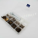 50 Sets Metal Snap Buttons