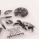 Sea Animal Rubber Clear Stamp Cling Seal Scrapbooking Diary Card Decor Craft A+