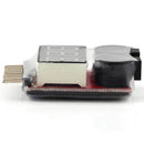 1S-8S Buzzer RC Lipo Battery Low Voltage Tester LED Alarm Indicator Checker F8X4