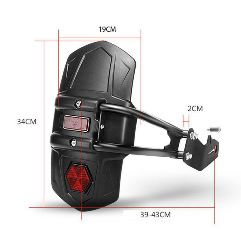 Metal Motorcycle Rear Fender Bracket with Reflector Fit for Kawasaki CB400