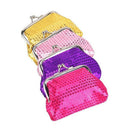Coin Pouch Purse 4 Packs Cute Canvas Gift Jewelry Trinkets Pouch Clasp Clos