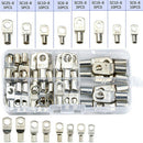 60pcs Electrical Wire Copper Lug Battery Cable Ring Connector Terminal M+