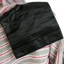 6ft Surfboard Shortboard Striped Terry Cloth Sock Surf Board Cover Red Gray