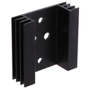2Pcs 45x45x14mm TO3 Transistor Heat Sinks TO-3 Black Amumin%PJ Gw