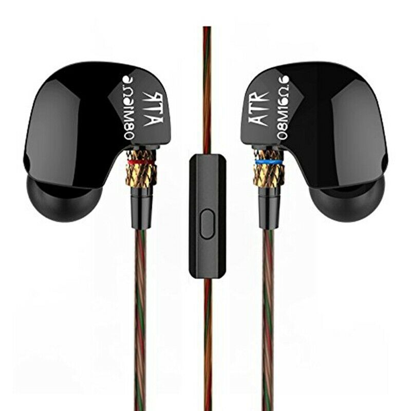 Kz Atr Sport Stereo Hifi Earphones With Microphone For Mobile Phone Earphon K8T8