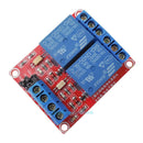 12V 2-Channel Relay Module Optocoupler H/L Level Triger Boards Arduino Raspber