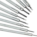 Set Of 9 Professional Watch Screwdrivers on Stand T8X2