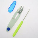 50 Colors Wool Felt + Needles Felt Tool Set Needle Felting Mat Starter Tools