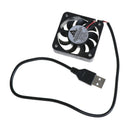 5V USB Connect 50mm 50x10mm 5010 Brushless DC Computer Cooling Fan  JR