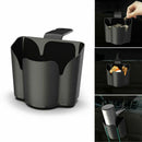 Black Car Seat Back Hook Storage Garbage Trash Can Storage Box Organizer VWJ