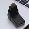 180 Degree Mini HDMI Male to HDMI Female Adapter Cable Connector #gib