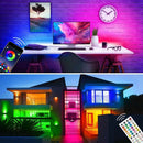 5m LED Waterproof RGB String Lamp Bluetooth Remote Control Ribbon Light