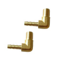 2x1/8 Inch NPT Male Threads X 6mm Inch Barb Elbow Fuel Hose Barb Fitting