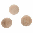 Wooden balls without bore diameter 15 mm, 15 pieces