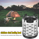 Durable Heating Stove Heat Resistant Mini Heater Cap Camping Gas Burners