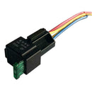Relay Fused Car Accessory 30A 4-Pin Holder Electronic Automotive v Socket W E2A1